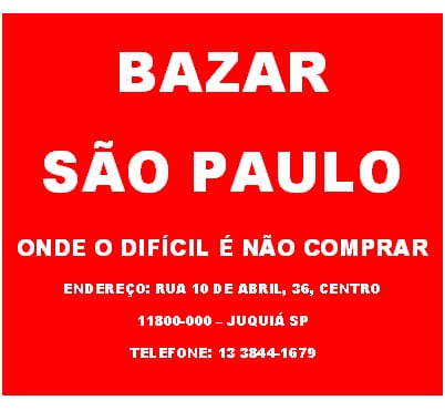 BAZAR SÃO PAULO